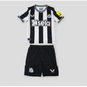 Newcastle United Dětské Domácí dres komplet 2023-24 Krátký Rukáv (+ trenýrky)
